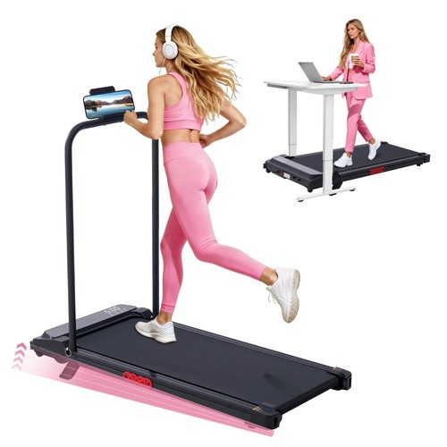 Walking pad with incline - with,